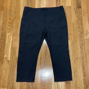 RBX Black Cropped Leggings